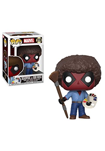 Deadpool Bob Ross 70s Vinyl POP! Figure
