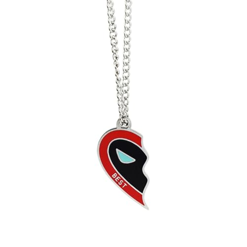 Deadpool & Wolverine Friendship Necklace Set