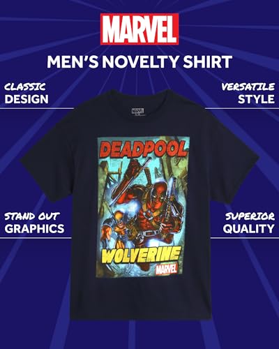 Deadpool and Wolverine Graphic Tee for Men