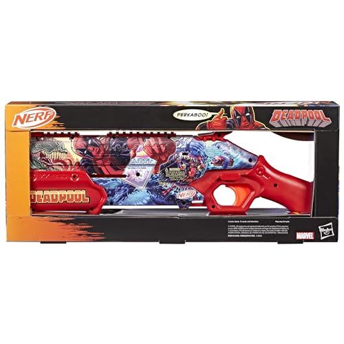 Deadpool Nerf Blaster with 16 Accu-Rounds