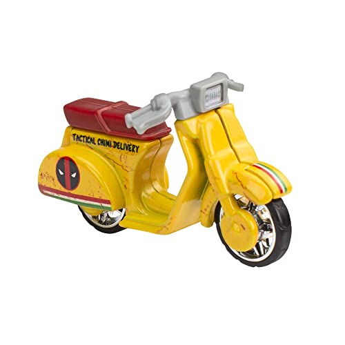 Hot Wheels Deadpool Scooter & TV Replicas