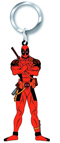 Deadpool Soft Touch PVC Key Ring Figurine