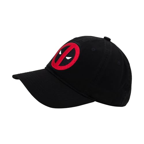 Deadpool Dad Hat with Stitched Face Logo