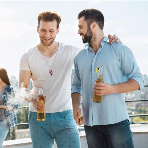 Deadpool & Wolverine Friendship Necklace Set