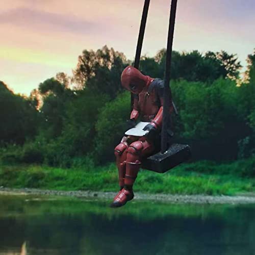 Deadpool Rear View Mirror Hanging Car Decor