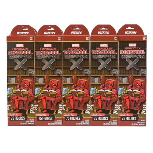 Deadpool Weapon X HeroClix Booster Brick Set