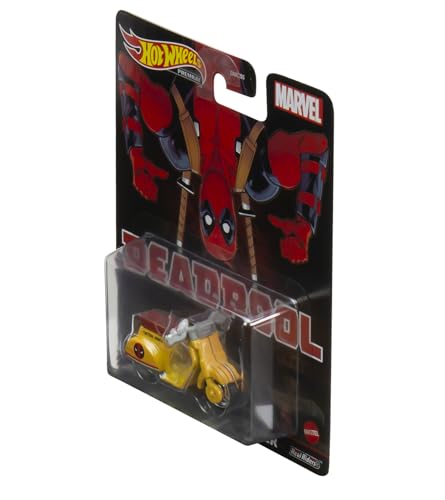 Hot Wheels Deadpool Scooter & TV Replicas