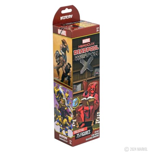 Deadpool Weapon X HeroClix Booster Brick Set