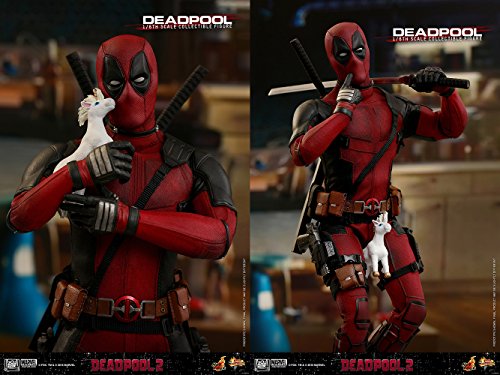 Deadpool II Hot Toys 1:6 Figure - Red & Black