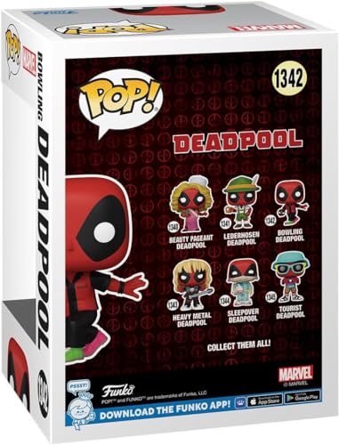 Deadpool Bowling Funko Vinyl Figure with Protector