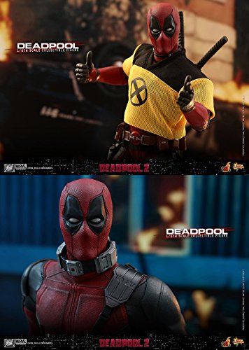Deadpool II Hot Toys 1:6 Figure - Red & Black