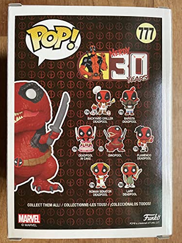 Deadpool 30th Anniversary Dinopool POP! Figure #777
