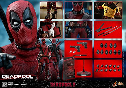 Deadpool II Hot Toys 1:6 Figure - Red & Black