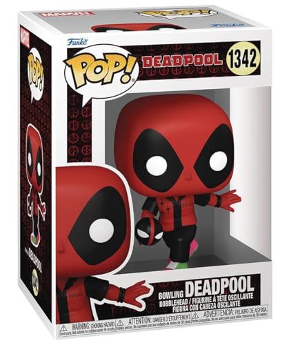 Deadpool Bowling Funko Vinyl Figure with Protector