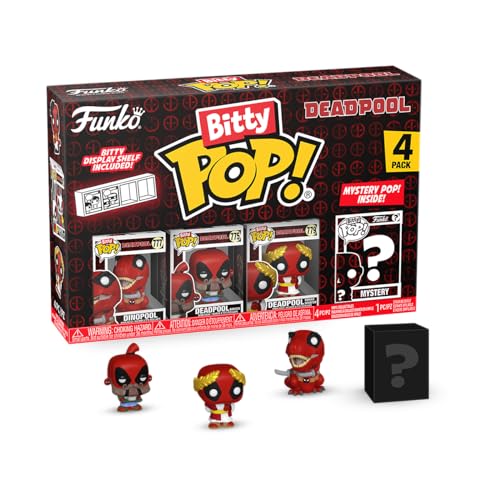 Deadpool Mini Collectible Funko Bitty Pop! 4-Pack