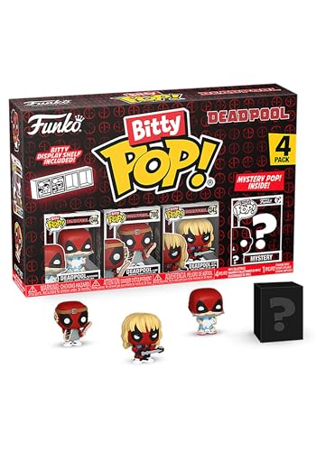 Deadpool Mini Funko Bitty Pop! 4-Pack Collection