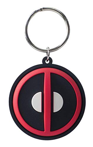 Deadpool Logo Soft Touch PVC Keychain