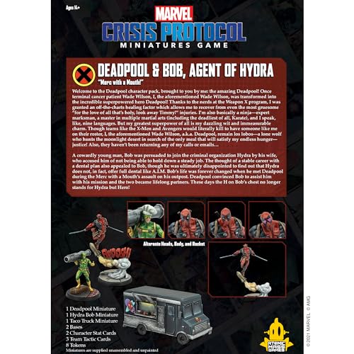 Deadpool & Hydra Agent Bob Miniatures Pack