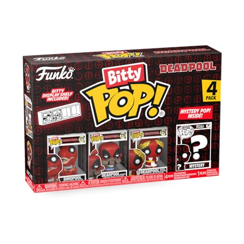 Deadpool Mini Collectible Funko Bitty Pop! 4-Pack