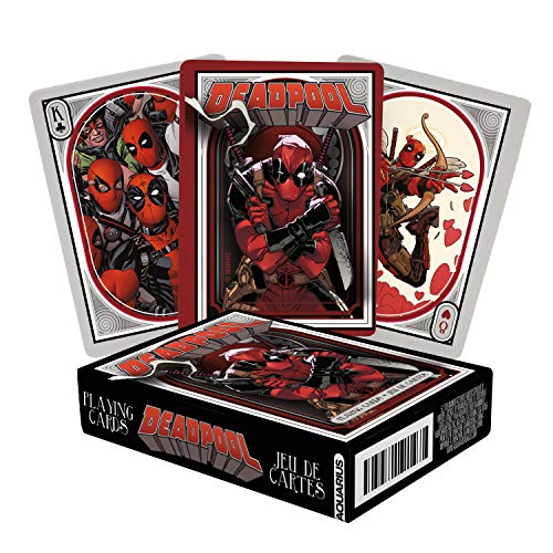Deadpool Themed Playing Cards - Officially Licensed Deck