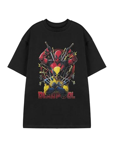 Deadpool Wolverine Graphic Tee for Men