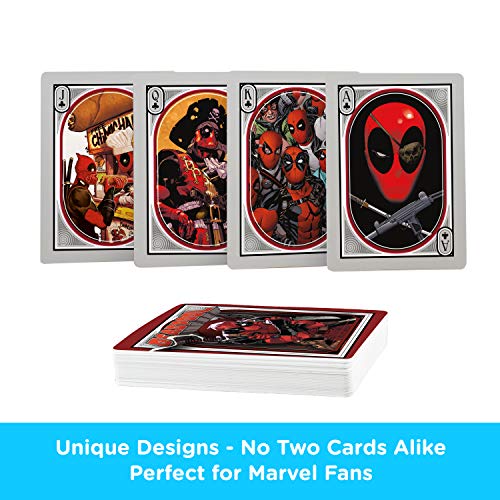 Deadpool Themed Playing Cards - Officially Licensed Deck