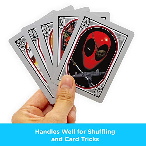 Deadpool Themed Playing Cards - Officially Licensed Deck