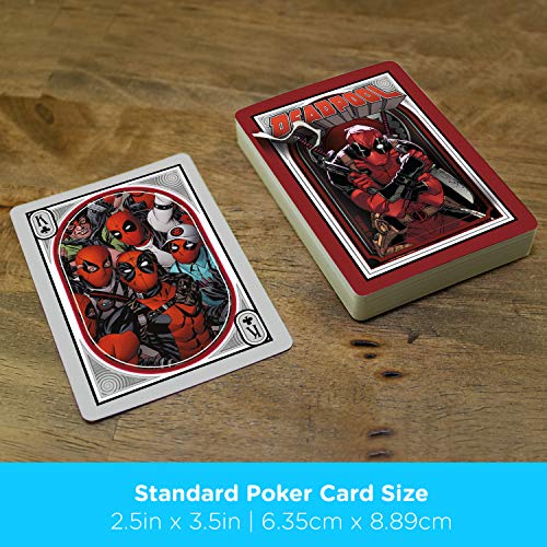 Deadpool Themed Playing Cards - Officially Licensed Deck