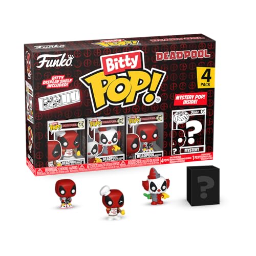 Deadpool Mini Funko Bitty Pop! Collectible 4-Pack