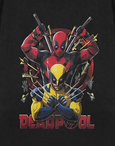 Deadpool Wolverine Graphic Tee for Men