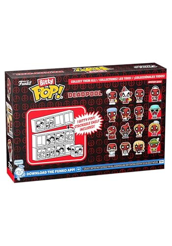 Deadpool Mini Funko Bitty Pop! 4-Pack Collection