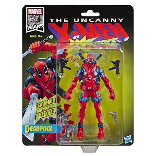 Deadpool Marvel Legends 6-Inch Retro Action Figure