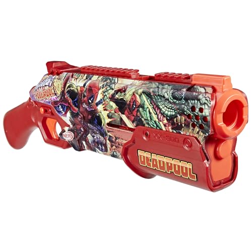 Deadpool Nerf Blaster with 16 Accu-Rounds