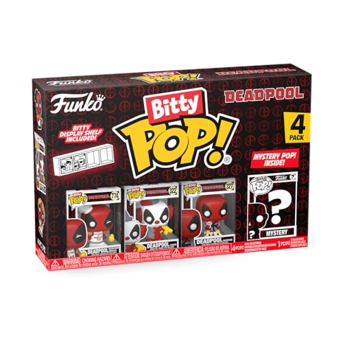 Deadpool Mini Collectible Funko Bitty Pop! 4-Pack