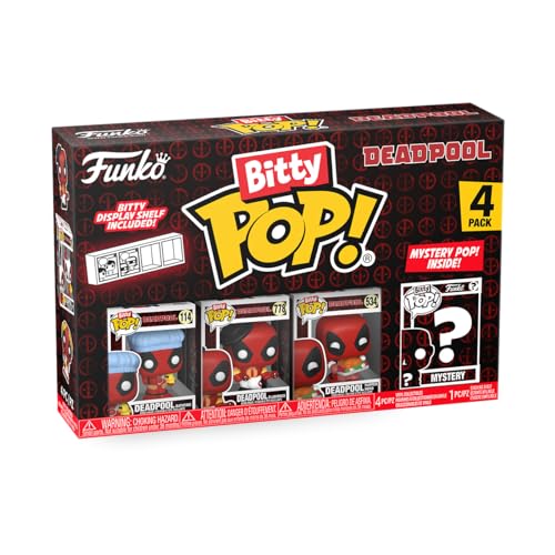 Deadpool Mini Collectible Funko Pop! 4-Pack