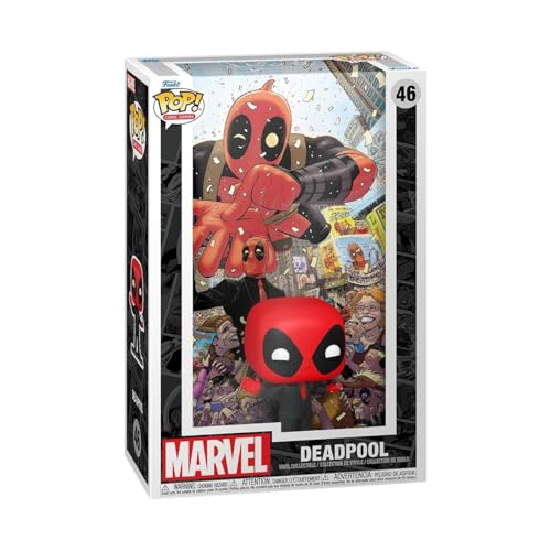 Funko Pop! Deadpool Black Suit Comic Cover