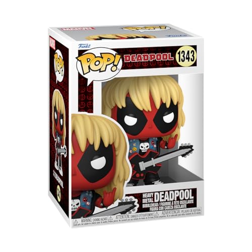 Funko Pop! Heavy Metal Deadpool Figure