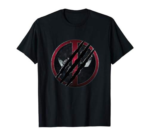 Deadpool & Wolverine Claws Slash Icon T-Shirt