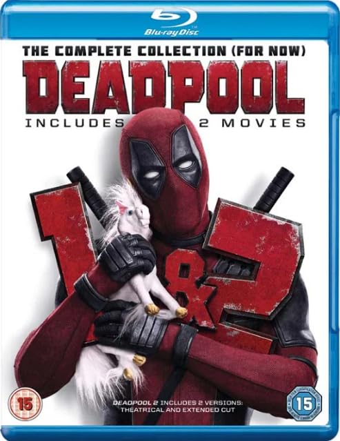 Deadpool 1 & 2 Blu-Ray Combo Edition
