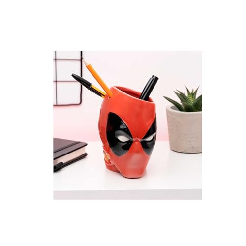 Deadpool Replica Pen Holder & Plant Pot Decor
