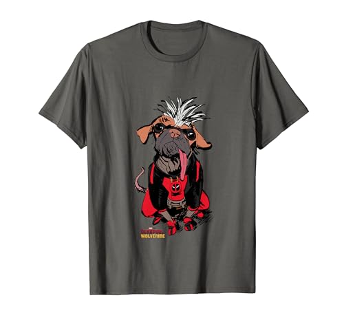 Deadpool & Wolverine Sketchy Dogpool Comic Tee