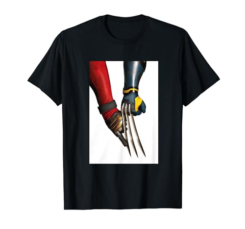 Deadpool & Wolverine Claw Touch Graphic T-Shirt