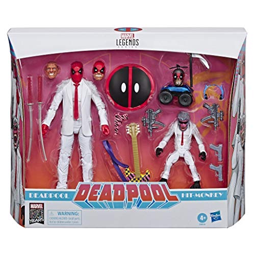 Deadpool & Hit-Monkey Vintage Action Figure Set