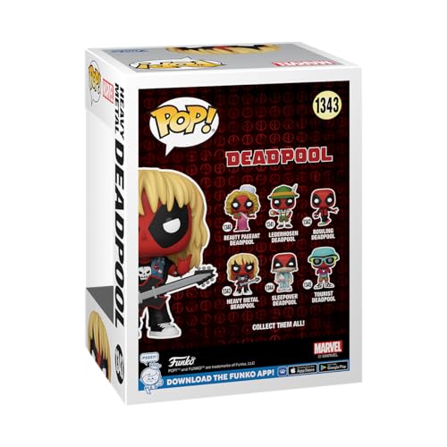 Funko Pop! Heavy Metal Deadpool Figure