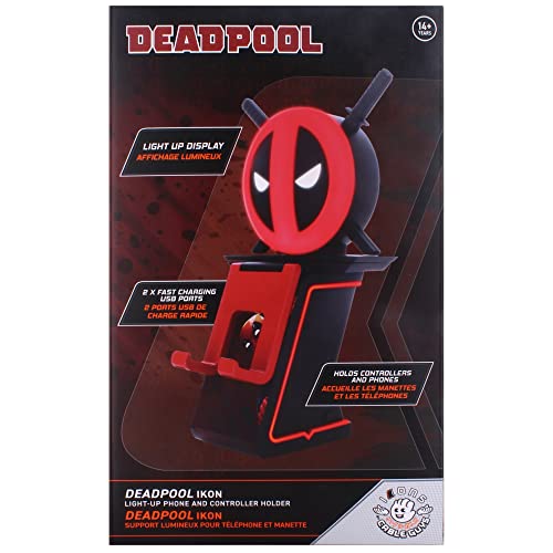 Deadpool LED Ikons Gaming Cable Guy Holder