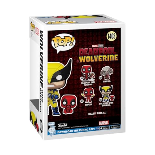 Deadpool & Wolverine Funko Pop! with Babypool