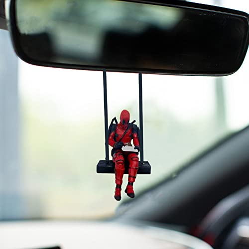 Deadpool Rear View Mirror Hanging Car Decor