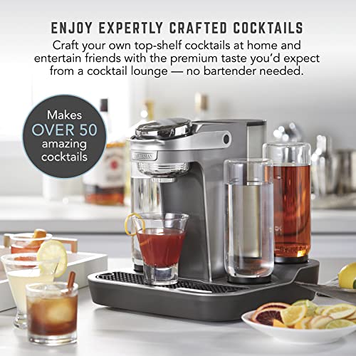 Bartesian Cocktail Maker with 5 Glass Bottles