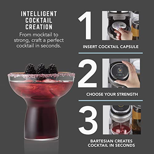 Bartesian Duet Cocktail Maker with 2 Glass Bottles