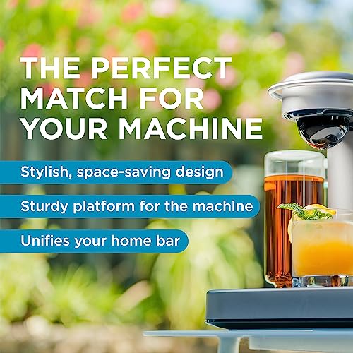 Bartesian Cocktail Capsule Storage Drawer Organizer - Stylish Mixology Cocktails Drink Mixer Holder Dispenser - Home Bar Accessories for Cocktail Maker Machine - Holds Up to 36 Capsules